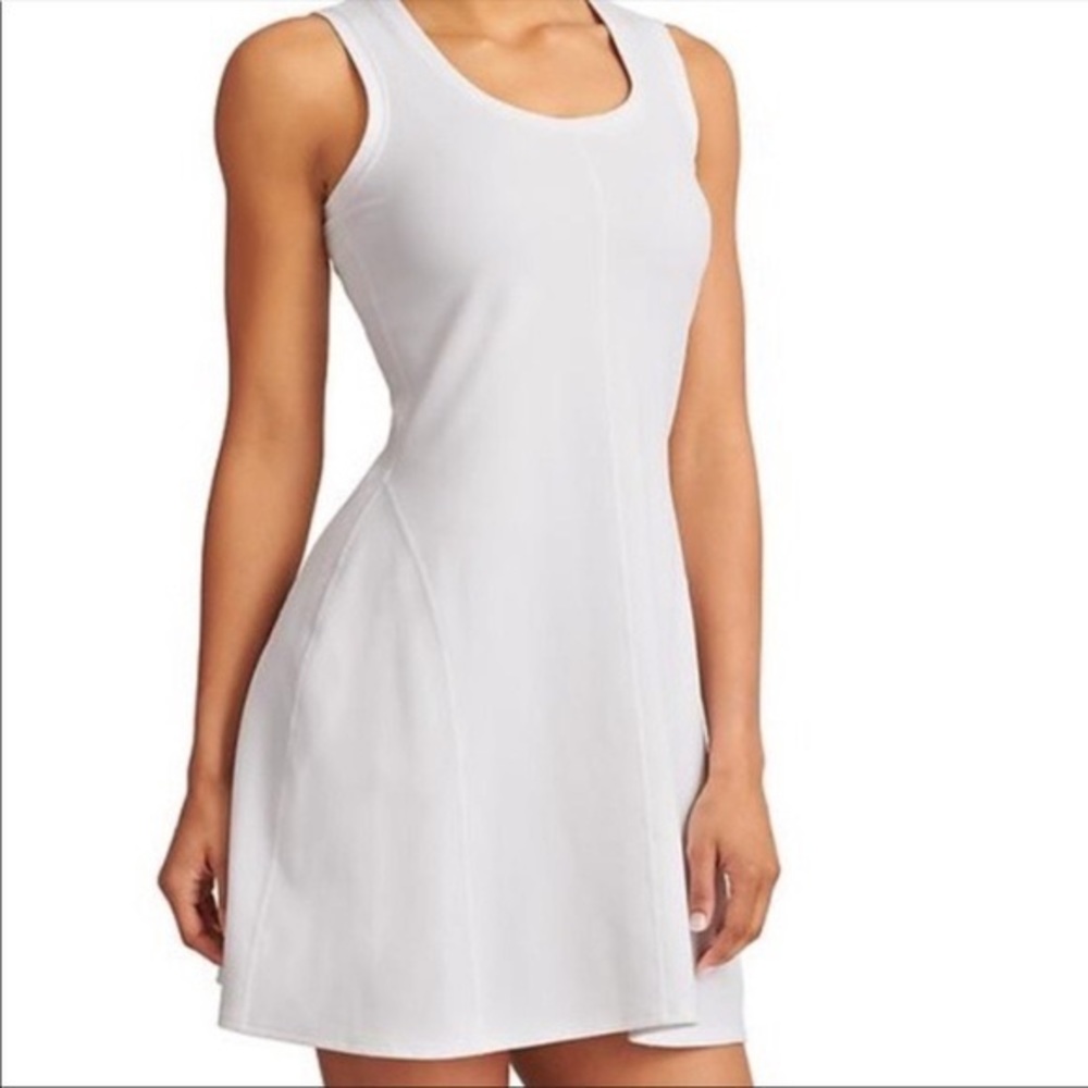 Brand new with tags Athleta Pique dress in White
